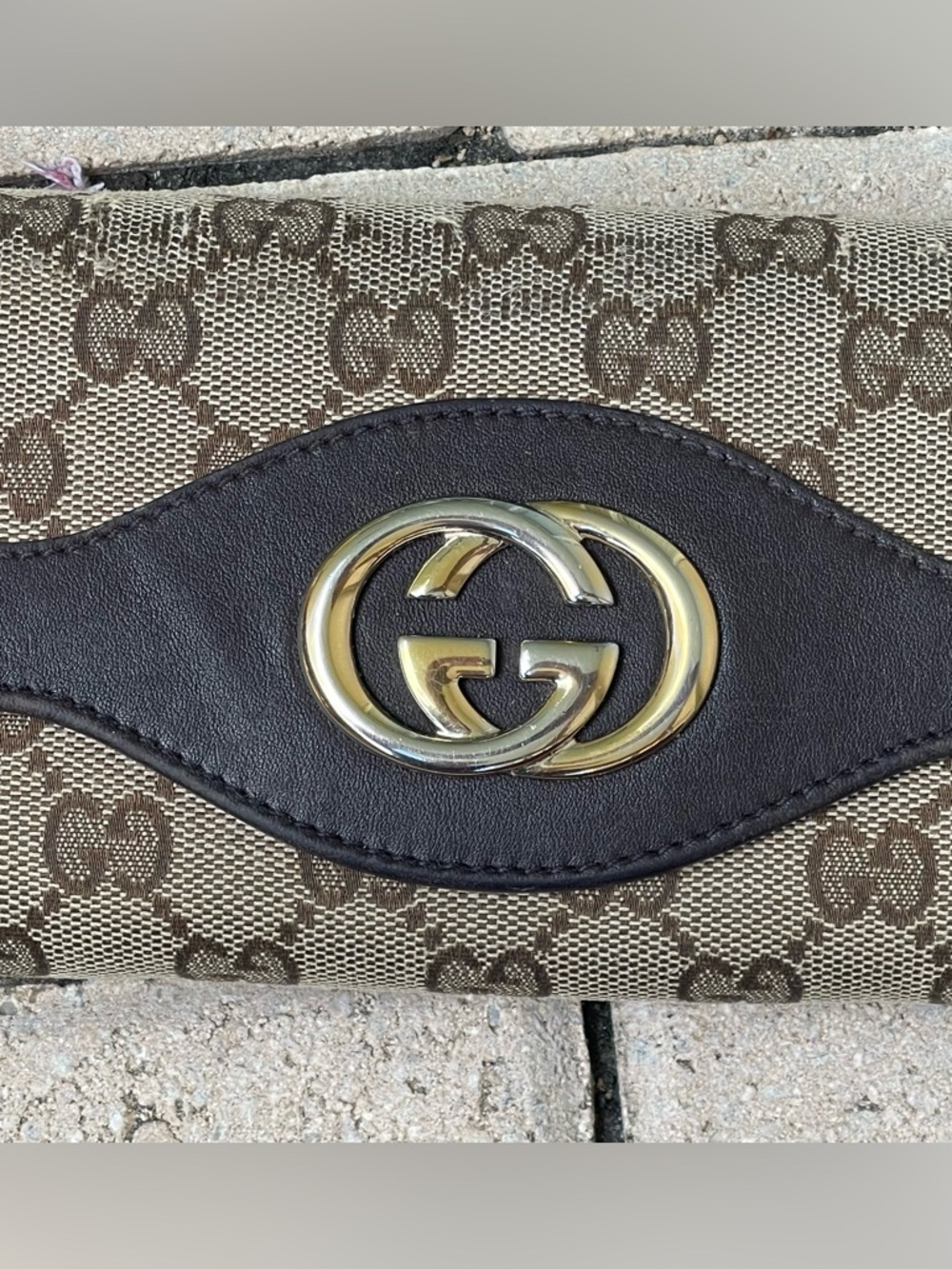 Gucci GG canvas leather long wallet - Picture 11 of 12